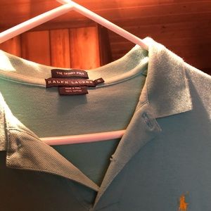 Ralph Lauren teal polo, XL
